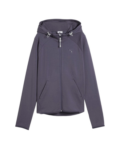 Kurtka damska Puma PUMATECH SENSE FULL ZIP JKT 69403935 Fioletowa - Sklep online Mastersport