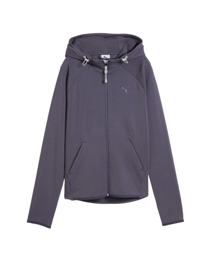 Kurtka damska Puma PUMATECH SENSE FULL ZIP JKT 69403935 Fioletowa - Sklep online Mastersport