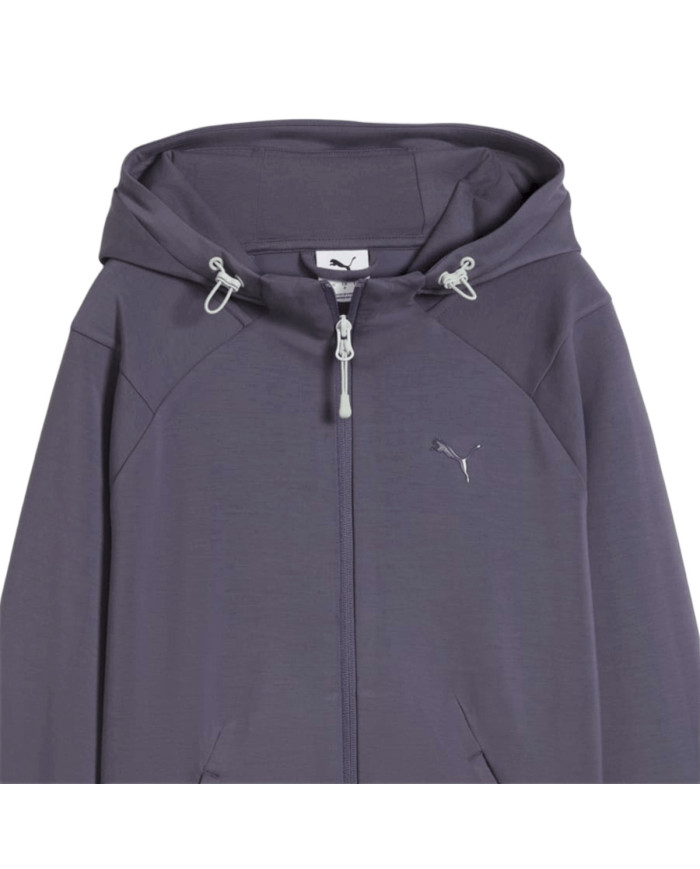 Kurtka damska Puma PUMATECH SENSE FULL ZIP JKT 69403935 Fioletowa - Sklep online Mastersport