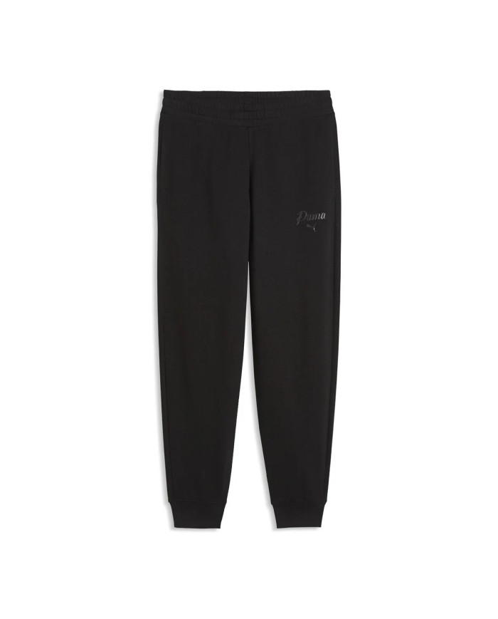 Spodnie damskie Puma ESS SCRIPT COMFORT SWEATPANTS TR 69176301 Czarne - Sklep online Mastersport