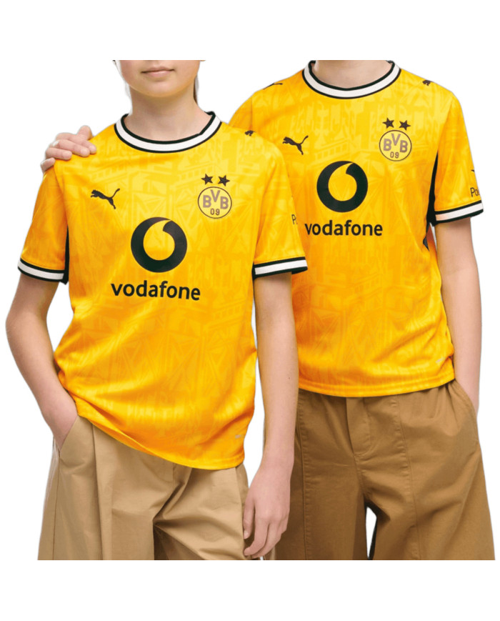 Koszulka Puma BVB HOME JERSEY JR 78409101 Żółta - Sklep online Mastersport