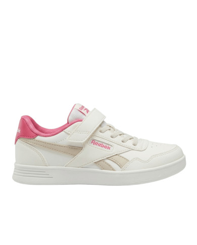 Buty dziecięce Reebok COURT ADVANCE ELASTIC LACE 100268513 Białe - Sklep online Mastersport