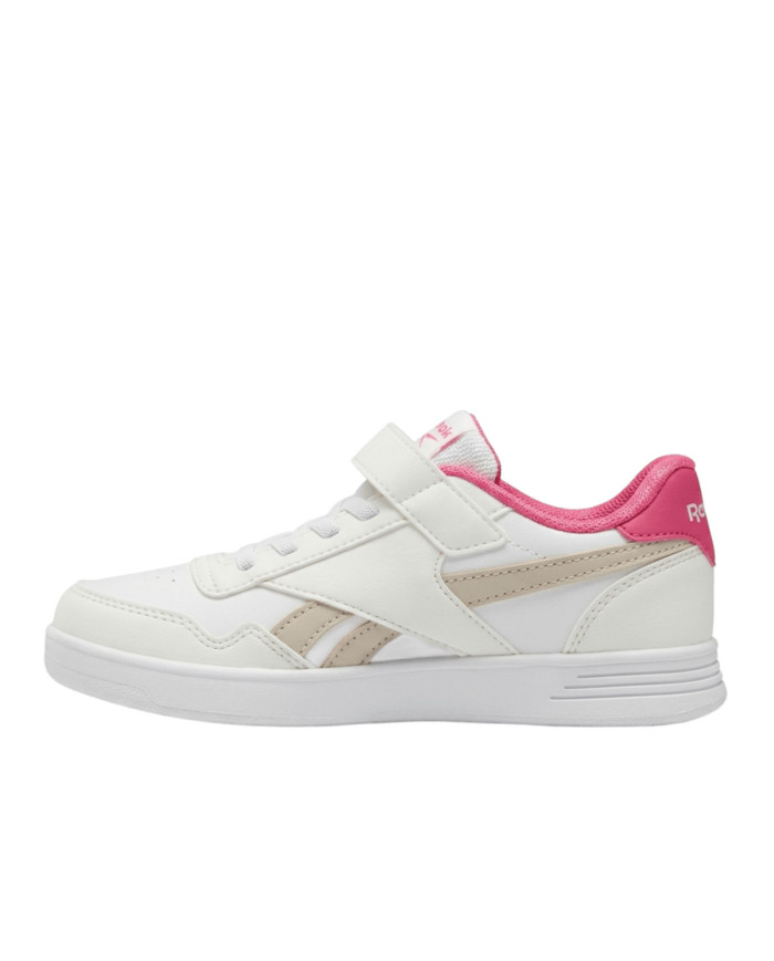 Buty dziecięce Reebok COURT ADVANCE ELASTIC LACE 100268513 Białe - Sklep online Mastersport