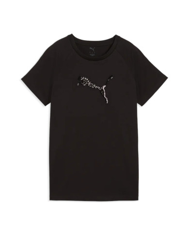 Koszulka damska Puma ESS SEQUINS TEE 69457601 Czarna - Sklep online Mastersport