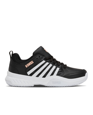 Buty damskie K-Swiss COURT EXPRESS 2 CLAY 94429-078-M Czarne - Sklep online Mastersport