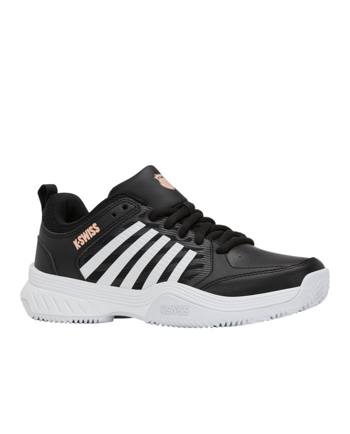 Buty damskie K-Swiss COURT EXPRESS 2 CLAY 94429-078-M Czarne - Sklep online Mastersport