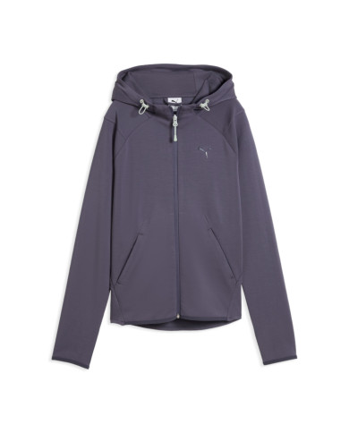 Kurtka damska Puma PUMATECH SENSE FULL ZIP JKT 69403935 Fioletowa - Sklep online Mastersport