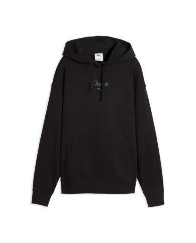 Bluza damska Puma ESS SCRIPT COMFORT HOODIE TR 69176101 Czarna - Sklep online Mastersport