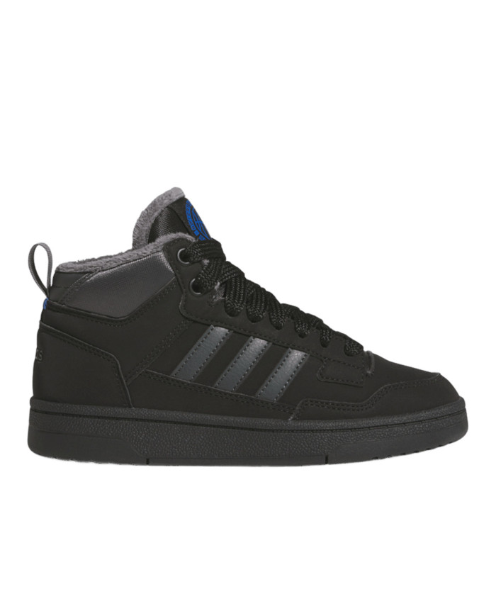 Buty męskie adidas Performance RAPID COURT MID J WINTERIZED JR2804 Czarne - Sklep online Mastersport