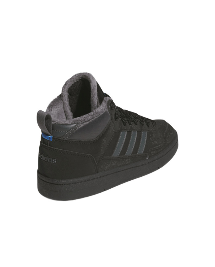 Buty męskie adidas Performance RAPID COURT MID J WINTERIZED JR2804 Czarne - Sklep online Mastersport