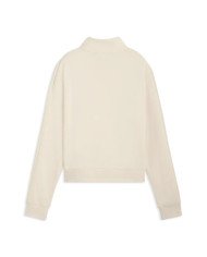 Bluza damska Puma CLASS RELAXED HALF-ZIP CREW 69187387 Beżowa - Sklep online Mastersport
