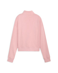 Bluza damska Puma CLASS RELAXED HALF-ZIP CREW 69187326 Różowa - Sklep online Mastersport