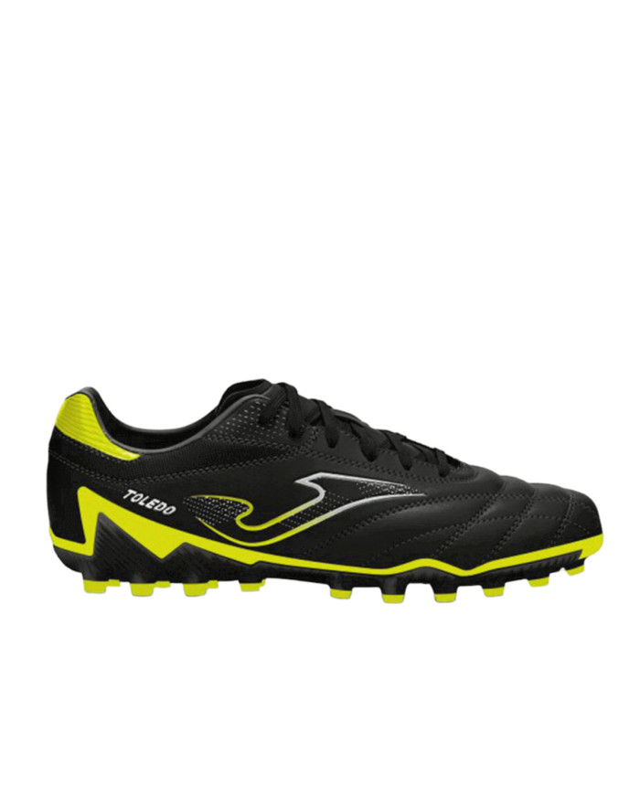 Buty męskie Joma TOLEDO 2601 BLACK FLUOR YELLOW AG TOLW2601AG Czarne - Sklep online Mastersport
