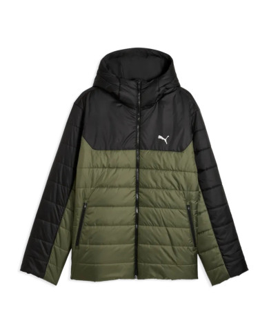 Kurtka męska Puma ESS HOODED PADDED JKT 68521186 Czarna - Sklep online Mastersport
