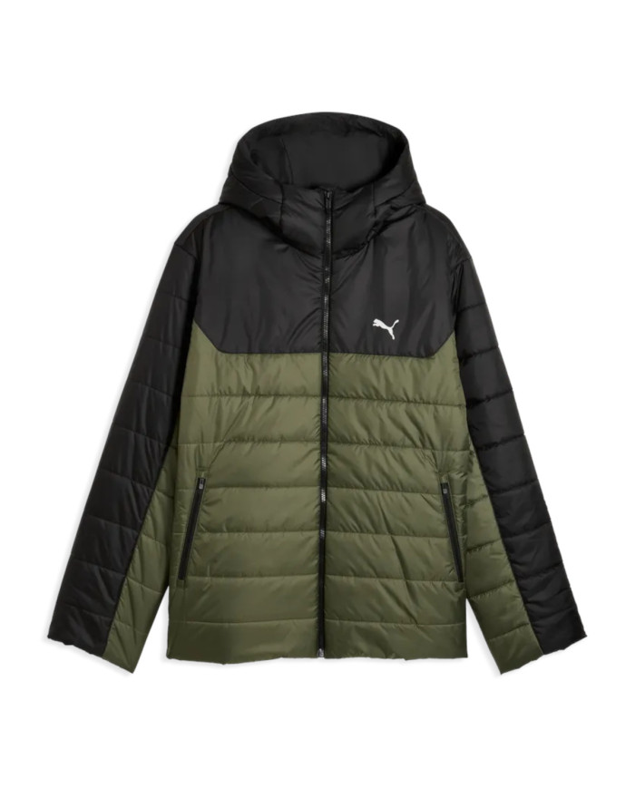 Kurtka męska Puma ESS HOODED PADDED JKT 68521186 Czarna - Sklep online Mastersport