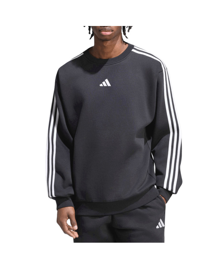 Bluza męska adidas Performance M 3S FL SWT KY6583 Czarna - Sklep online Mastersport