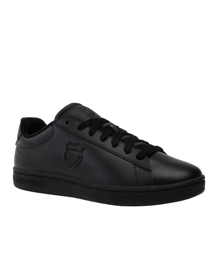 Buty męskie K-Swiss COURT SHIELD II 04412-001-M Czarne - Sklep online Mastersport