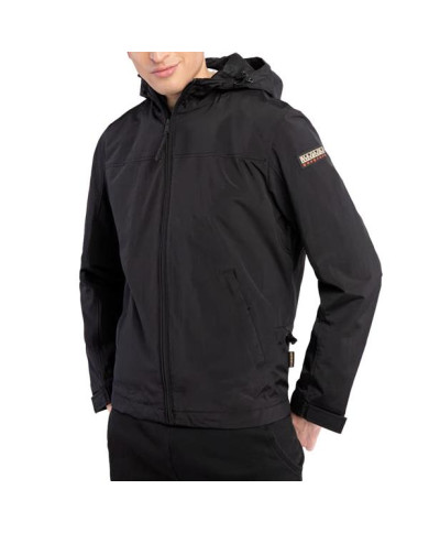 Kurtka męska Napapijri SHELTER H 4 NP0A4G2B041 Czarna - Sklep online Mastersport