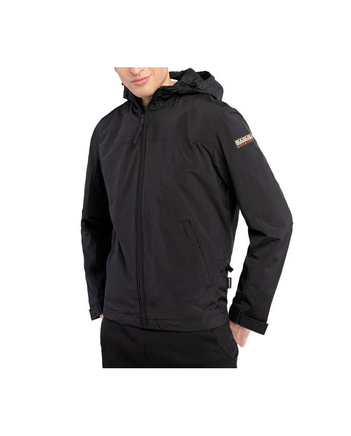 Kurtka męska Napapijri SHELTER H 4 NP0A4G2B041 Czarna - Sklep online Mastersport