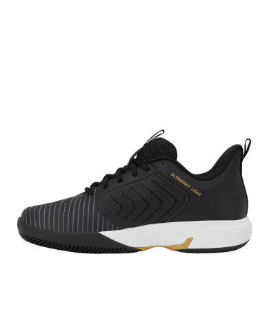 Buty męskie K-Swiss ULTRASHOT LIGHT CLAY 04742-056-M Czarne - Sklep online Mastersport