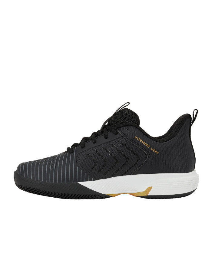 Buty męskie K-Swiss ULTRASHOT LIGHT CLAY 04742-056-M Czarne - Sklep online Mastersport