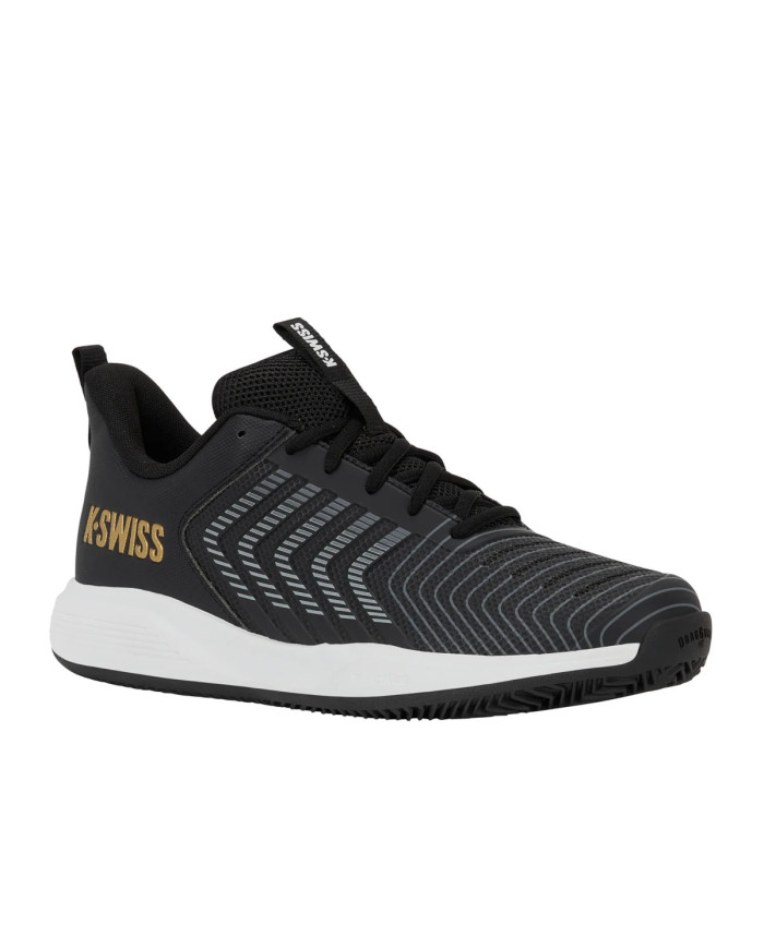 Buty męskie K-Swiss ULTRASHOT LIGHT CLAY 04742-056-M Czarne - Sklep online Mastersport