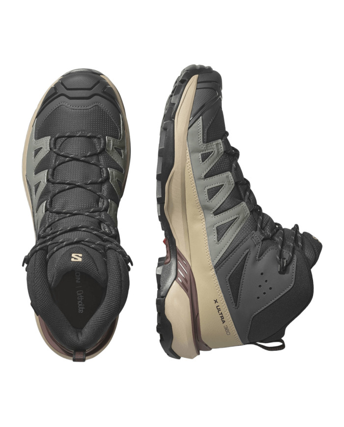 Buty męskie Salomon X ULTRA 360 MID GTX L47743300 Szare - Sklep online Mastersport