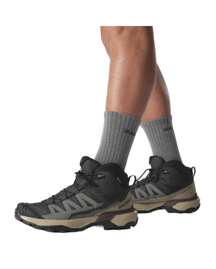 Buty męskie Salomon X ULTRA 360 MID GTX L47743300 Szare - Sklep online Mastersport