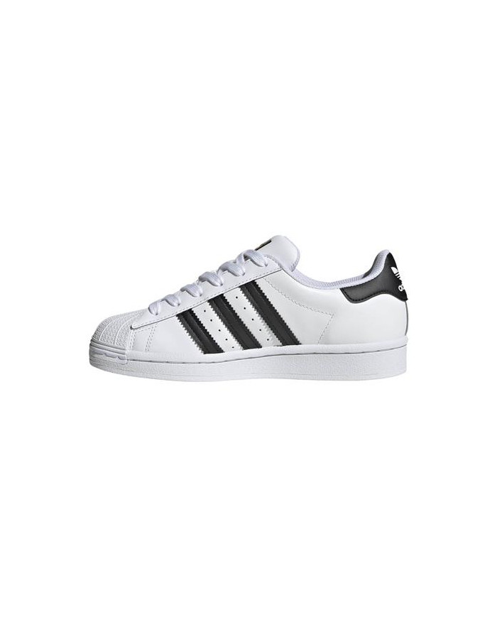 Buty dziecięce adidas Originals SUPERSTAR J FU7712 Białe - Sklep online Mastersport