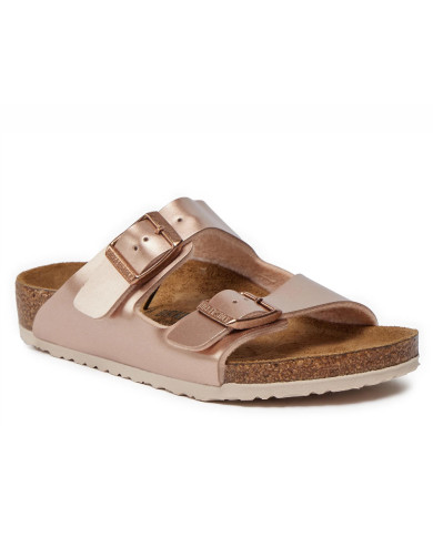 Klapki damskie Birkenstock ARIZONA KIDS BF REGULAR 1012477 Różowe - Sklep online Mastersport