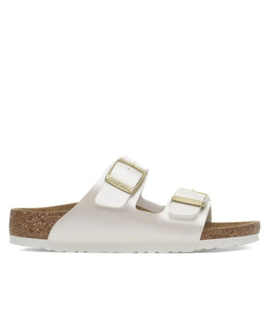 Klapki damskie Birkenstock ARIZONA KIDS BF REGULAR 1029446 Białe - Sklep online Mastersport