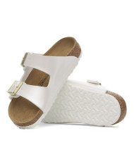 Klapki damskie Birkenstock ARIZONA KIDS BF REGULAR 1029446 Białe - Sklep online Mastersport
