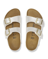 Klapki damskie Birkenstock ARIZONA KIDS BF REGULAR 1029446 Białe - Sklep online Mastersport