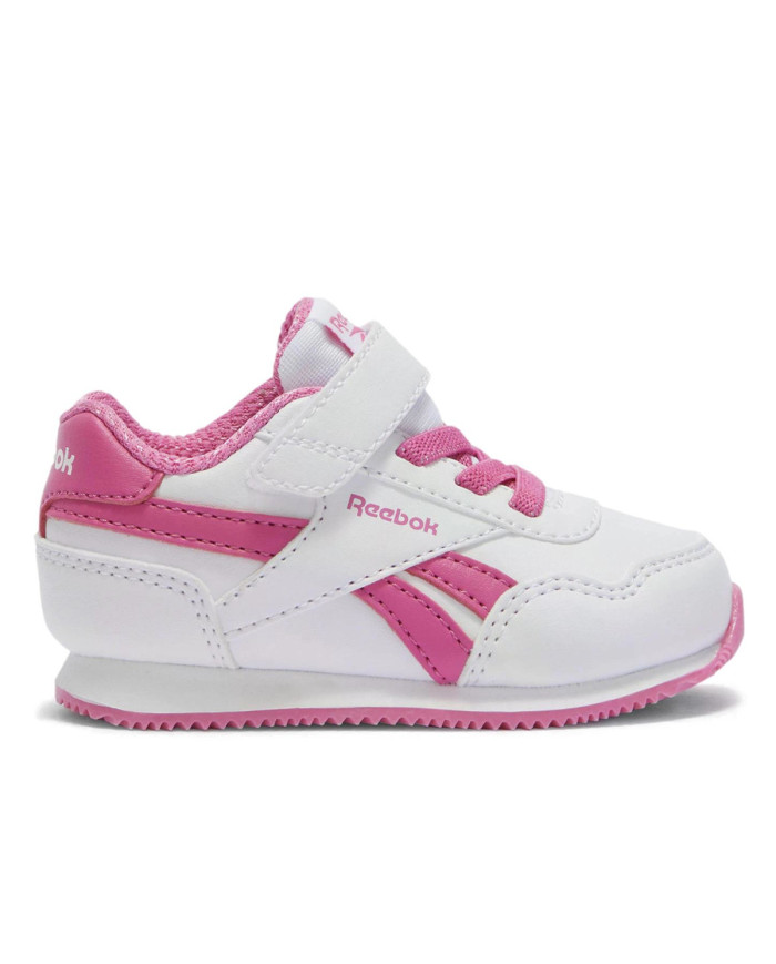 Buty dziecięce Reebok ROYAL JOG 3.0 ELASTIC & TOP STRAP 100209452 Białe - Sklep online Mastersport