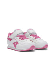 Buty dziecięce Reebok ROYAL JOG 3.0 ELASTIC & TOP STRAP 100209452 Białe - Sklep online Mastersport
