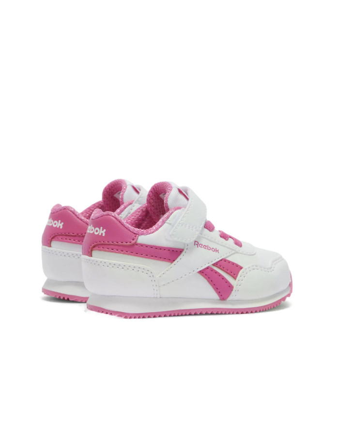 Buty dziecięce Reebok ROYAL JOG 3.0 ELASTIC & TOP STRAP 100209452 Białe - Sklep online Mastersport