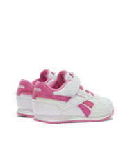 Buty dziecięce Reebok ROYAL JOG 3.0 ELASTIC & TOP STRAP 100209452 Białe - Sklep online Mastersport