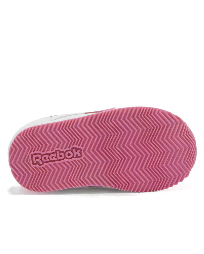 Buty dziecięce Reebok ROYAL JOG 3.0 ELASTIC & TOP STRAP 100209452 Białe - Sklep online Mastersport
