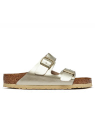 Klapki damskie Birkenstock ARIZONA KIDS BF REGULAR 1014840 Złote - Sklep online Mastersport