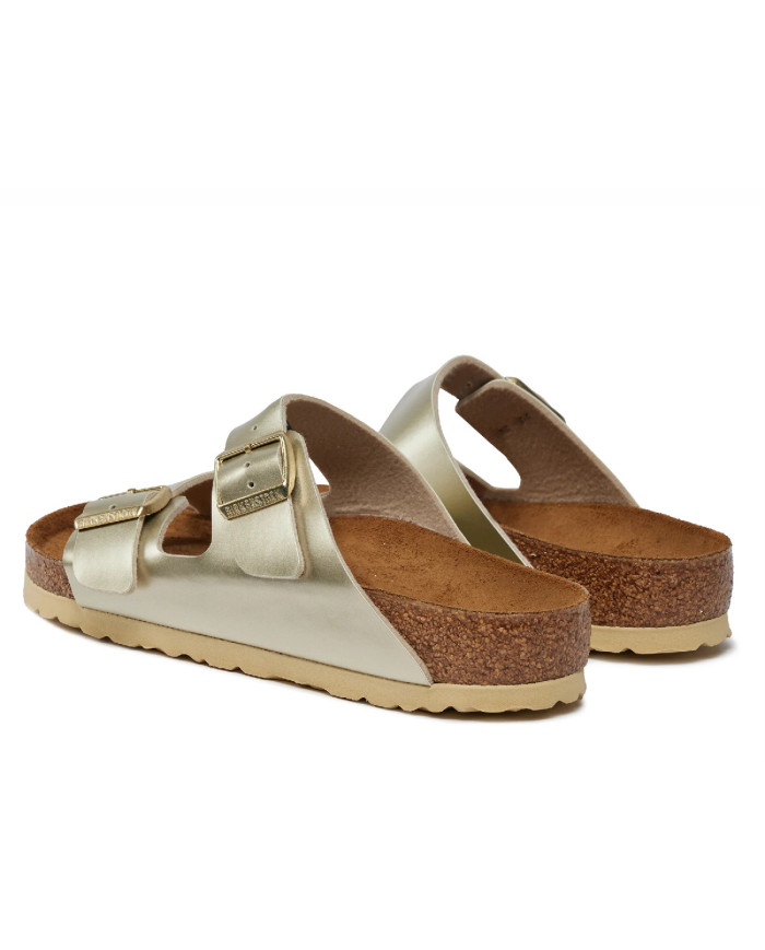 Klapki damskie Birkenstock ARIZONA KIDS BF REGULAR 1014840 Złote - Sklep online Mastersport