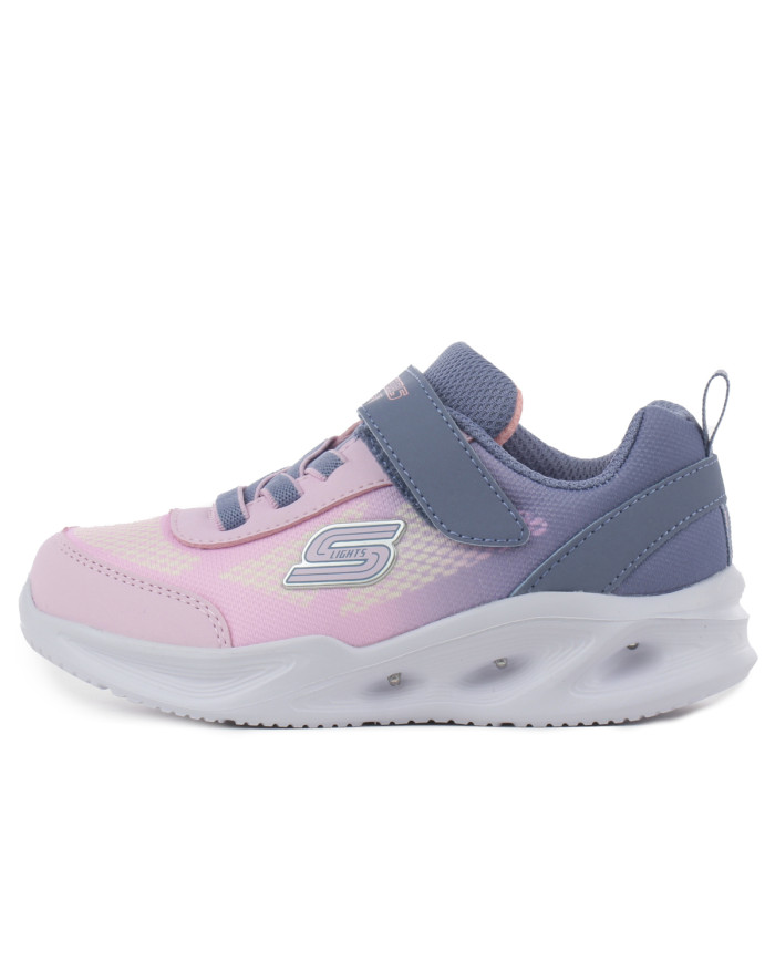 Buty dziecięce Skechers SKECHERS SOLA GLOW OMBRE DELUXE 303714NGYLP Różowe - Sklep online Mastersport