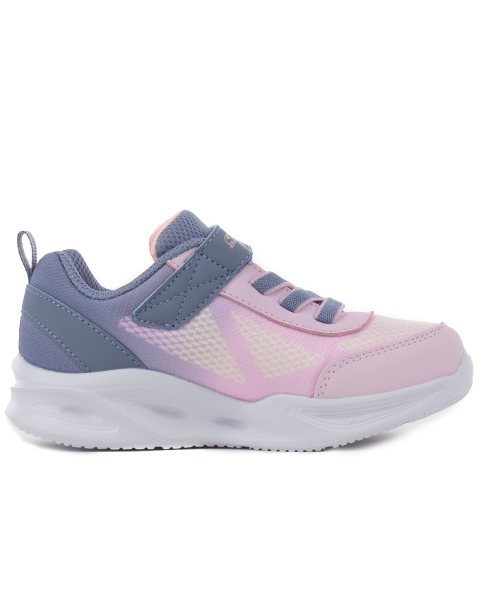 Buty dziecięce Skechers SKECHERS SOLA GLOW OMBRE DELUXE 303714NGYLP Różowe - Sklep online Mastersport