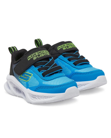 Buty dziecięce Skechers SKECHERS METEOR-LIGHTS KRENDOX 401495NBKBL Niebieskie - Sklep online Mastersport