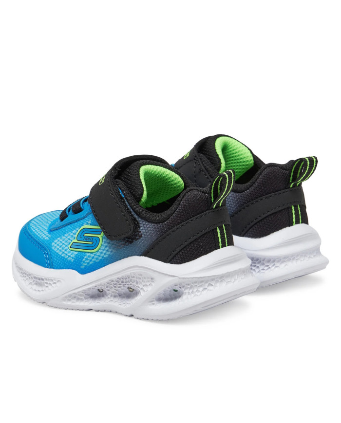 Buty dziecięce Skechers SKECHERS METEOR-LIGHTS KRENDOX 401495NBKBL Niebieskie - Sklep online Mastersport