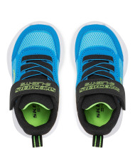 Buty dziecięce Skechers SKECHERS METEOR-LIGHTS KRENDOX 401495NBKBL Niebieskie - Sklep online Mastersport