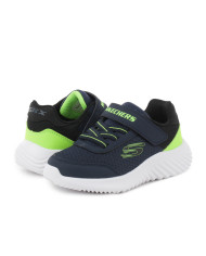 Buty dziecięce Skechers BOUNDER TREZIC 403908NNVLM Niebieskie - Sklep online Mastersport