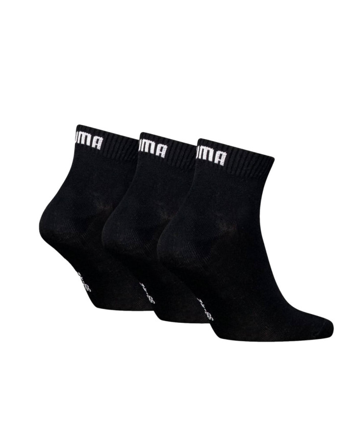 Skarpetki męskie Puma UNISEX QUARTER PLAIN 3P 93858906 Czarne - Sklep online Mastersport