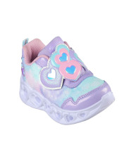 Buty dziecięce Skechers HEART LIGHTS LOVIN REFLECTION 302693NLVLP Fioletowe - Sklep online Mastersport