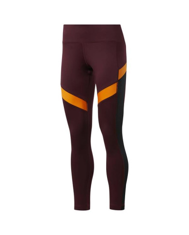 Spodnie damskie Reebok WOR MESH TIGHT FT0969 Czerwone - Sklep online Mastersport