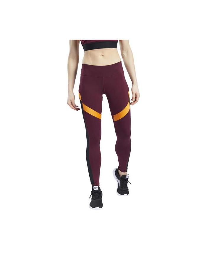 Spodnie damskie Reebok WOR MESH TIGHT FT0969 Czerwone - Sklep online Mastersport
